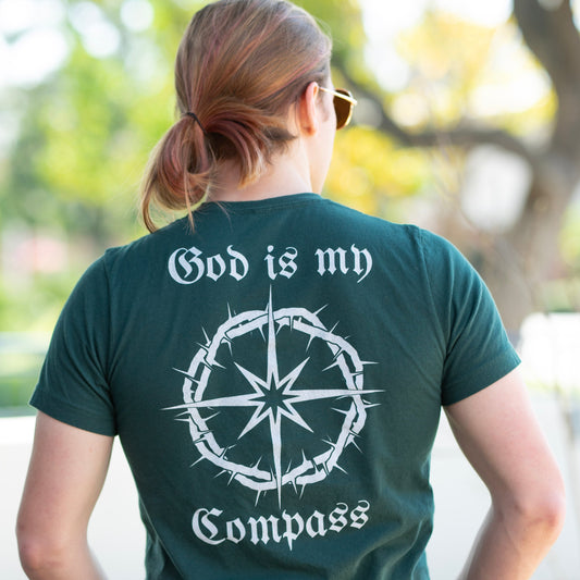 God is My Compass Tee