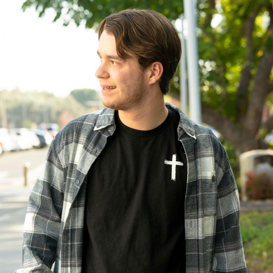 Minimalist Cross Tee